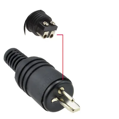 2 Pin DIN Plug Speaker And HiFi Connector Easy Screw Terminals (BO Systems) • £2.40