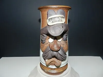 Vintage Mahon (Sheridan Wyoming Centennial 1882-1982) Stoneware Ceramic Mug • $34.95