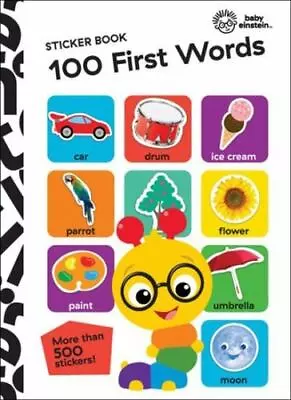 My First 100 Words (Sticker First 100 Words) Paperback Book Baby Einstein • $10