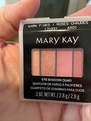 Mary Kay Eye Shadow Quad - WARM PINKS.  Limited Edition  • $4
