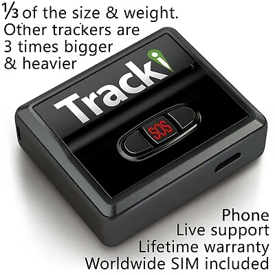 Tracki 4G GPS Tracker Vehicles Tracking Device Car Kids Mini Magnetic Real Time • $18.88