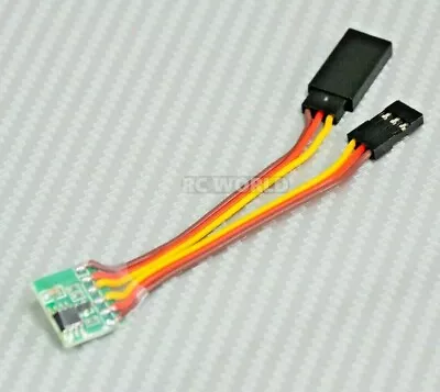 $8.49 • Buy 1/10 RC SERVO Reverse Module Reverses Servo Direction Futaba Plug