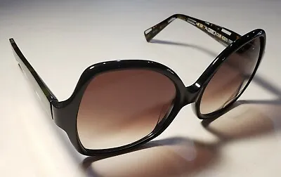 Alain Mikli Sunglasses Polished Black  Brown Gradient AL1308 A018 5320 56-17-140 • £86.77