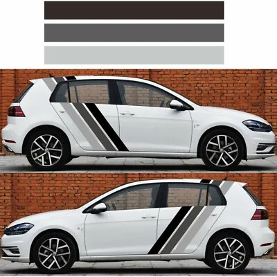 63in Long Racing Stripes Vinyl Decal Sticker Car Auto Rally Race Graphics Decor • $54.43
