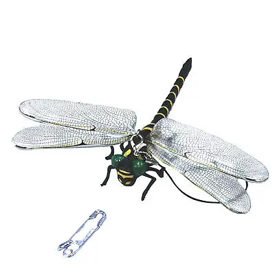 Fly Repeller Tool 12cm Realistic Dragonfly Fly Control Device Reusable For Garde • $11.09