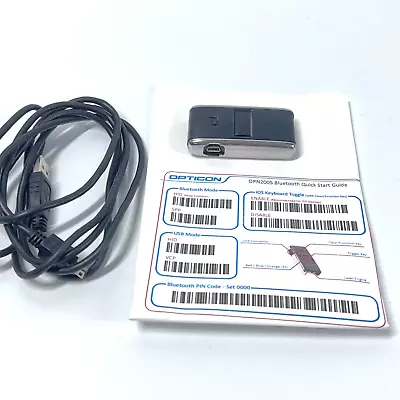 Opticon Bluetooth Wireless Barcode 1D Laser Scanner OPN-2005 - Tested -  READ • $71.10