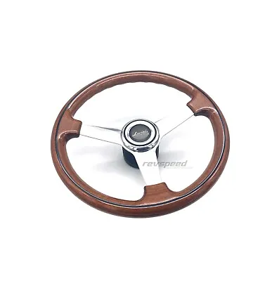 Mercedes-Benz W124 W123 Luisi Steering Wheel Mugello 370mm Wood Polished Spokes • $279.95