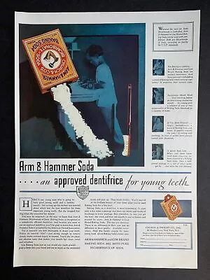 Vintage 1931 Arm & Hammer Baking Soda Print Ad • $27