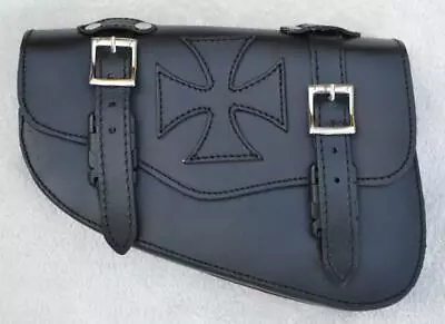 $93.29 • Buy Saddlebag Side Leather Cross Of Malta Harley V-Rod/Night Rod Sportster