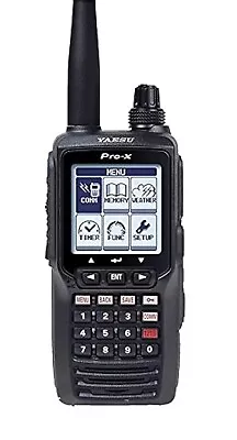 YAESU FTA-550 Pro-X Aviation VHF Transceiver:  Two-way Handheld Radio • $399