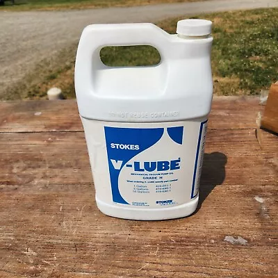 (Edwards) STOKES V-LUBE Grade H Vacuum Pump Oil GALLON New Sealed • $34.20