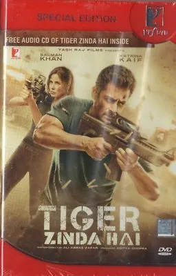 TIGER ZINDA HAI - YRF 2 DISC SET (DVD & AUDIO CD) BOLLYWOOD DVD - Salman Khan.  • £18.99
