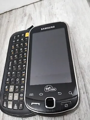 Samsung Intercept Sph-M910 Android Phone Virgin Mobile STEEL GRAY (3G) • $15.16