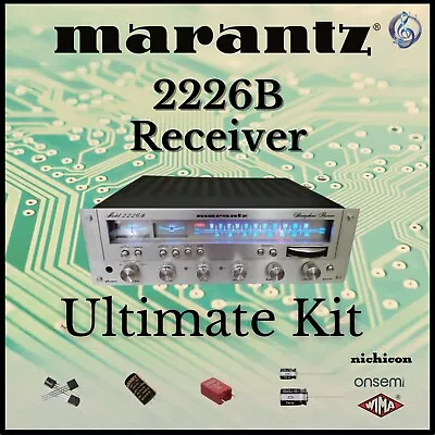 Marantz 2226B Receiver Ultimate Upgrade Kit Genuine Parts Restoration • $77.35