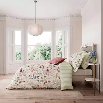 V&A Blythe Meadow Duvet Cover Set Super King Size Multi • £98.95