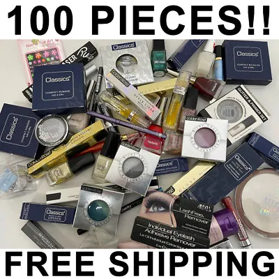 Wholesale Mixed Makeup Lot (100 Pieces) • $89