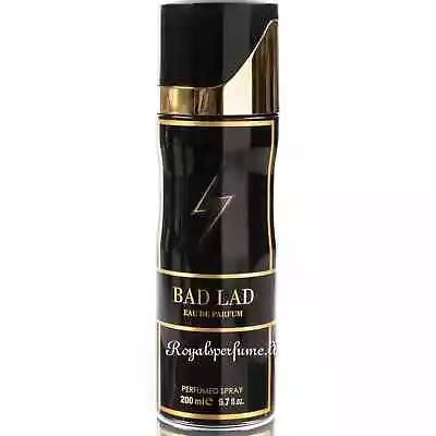 Bad Lad Perfumed Body Spray For Men 200ml Similar To CH Bad Boy Perfume Fragranc • £6.99