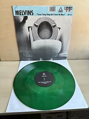 MELVINS / STEEL POLE BATH TUB Split 12  Green RARE Limited Mudhoney Sonic Youth • $55.99