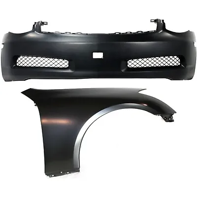 Bumper Cover Kit For 2003-2007 Infiniti G35 Front Right 2pc • $324.84