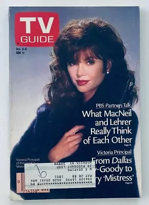 TV Guide Magazine October 3 1987 Victoria Principal 'Mistress' NY Metro Ed. • $9.95