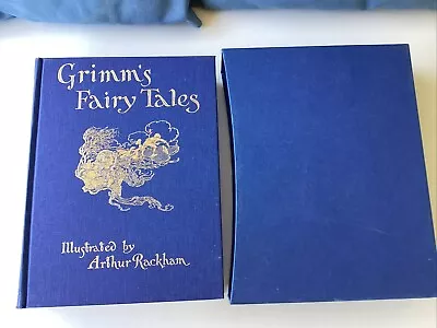 Grimms’s Fairy Tales Folio Society Large Book W/ Sleeve - Spine Damaged • £59.38