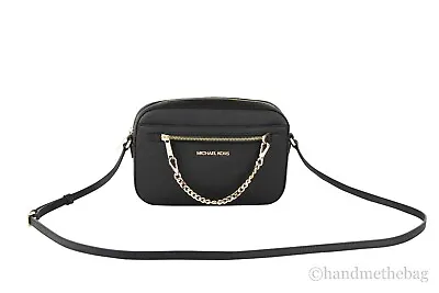 Michael Kors Jet Set Large East West Saffiano Leather Crossbody Bag Handbag • $79