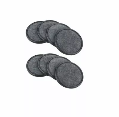 £3.99 • Buy  Large Castor Cups 8 X 70mm ~FLOOR PROTECTOR GLIDES~ Furniture/Sofa/Chair Slider