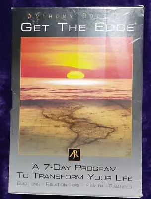 Anthony Robbins Get The Edge A 7-Day Program To Transform Your Life 10 CD's • $22