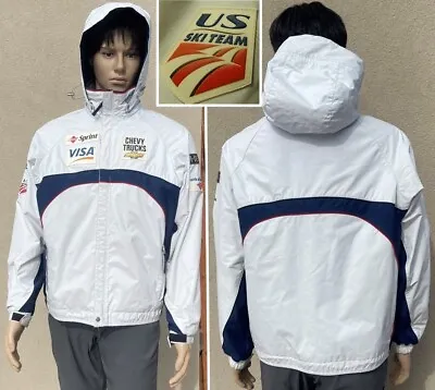 PHENIX Vintage 90's U.S SKI Team Jacket FIS Sponsor Logos JAPAN MADE Mens Small • $94.50