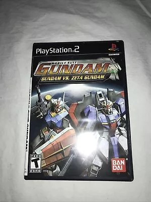 Mobile Suit Gundam Gundam Vs. Zeta Gundam - Complete  PS2 Game W REGISTRATION! • $175