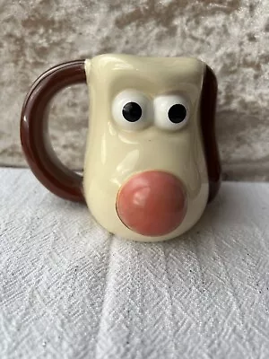 Wallace & Gromit Novelty Gromit Mug TM Aardman 2005 Designed For PG Tips • £3.99