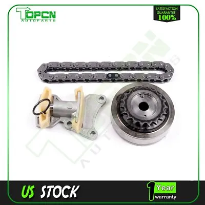 Camshaft Adjuster+Timing Chain+Tensioner Kit For VW Eos Jetta Passat Audi A3 A4 • $75.31