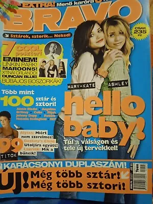 OLSEN TWINSCHRISTINA AGUILERAAVRIL LAVIGNETHE RASMUS Hungarian Magazine 2004 • £8.04