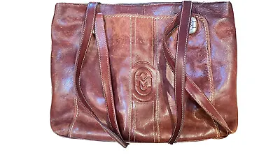 Marino Orlandi Big Vintage Leather Handbag • $18