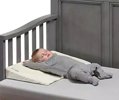 £18 • Buy Memory Foam Wedge Pillow For Baby  Anti-Spit Milk  Infant Sleep Cot Bed Flat