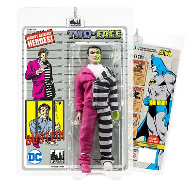 Batman Retro Action Figures Series: Two-Face [Prison Variant] • $26.98