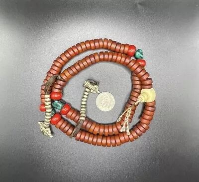 Yak Bone Mala With Two Counter • $56.99