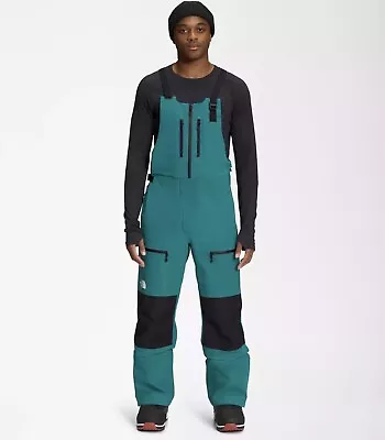 The North Face Ceptor Dryvent Waterproof Ski Bibs Pants Harbor Blue Men’s Sz XXL • $145