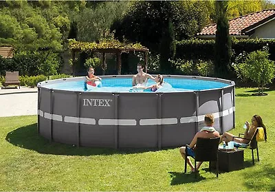 $1499.99 • Buy NEW Intex  18' X 52  Round Ultra XTR Frame Pool W/ Sand Filter Pump & Ladder