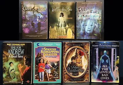 Lot 7 Mary Downing Hahn Books Ghost Stories Spanish Kidnapping Wait Till Hellen • $24
