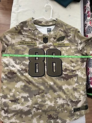 Nike Women Philadelphia Eagles Zach Ertz Salute To Service Camo Jersey Size XXL • $35