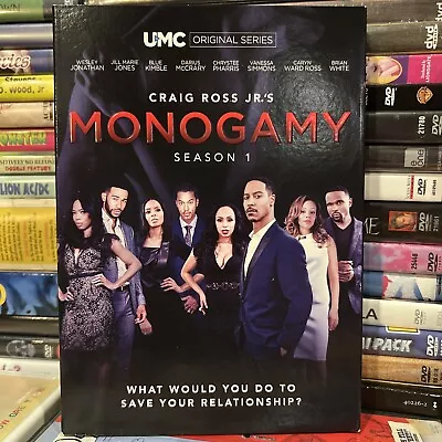 Monogamy Season 1 DVD 2018 New W/ Slipcase Jill Marie Jones Marriage Drama • $9.99