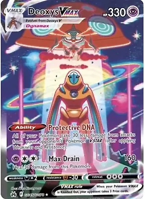 Pokemon Crown Zenith - Deoxys VMAX GG45/GG70 • £8.49