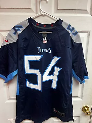 Nike Rashaan Evans #54 Tennessee Titans Jersey Navy Blue Size XL! Free Shipping! • $49.99