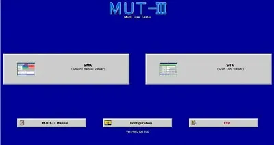 Mitsubishi MUT III PRE21061-00 Diagnose_ECU_programming MUT 3 + ECU DATA • $70