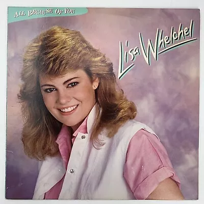 Lisa Whelchel All Because Of You LP Record Album Vinyl • $19.99