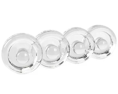 Jillmo Easy Grip Fermentation Weight- 4 Pack Of Glass Weights For Wide Mouth Mas • $22.17