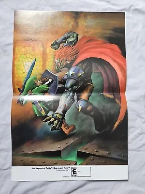Legend Of Zelda Ocarina Of Time Poster # 2 Link Vs Ganondorf  & Suikoden Tierkre • $18