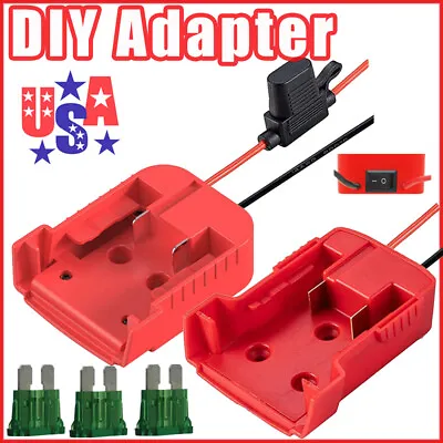 NEW Power Wheels DIY Adapter Compatible With Milwaukee M18 Battery 18V Connector • $9.79