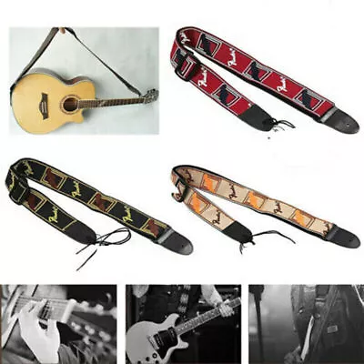 $14.56 • Buy Fender Straps Embroidered Guitar Strap Electric Acoustic Guitar Bass Ukulele